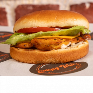 Crispy classic burger