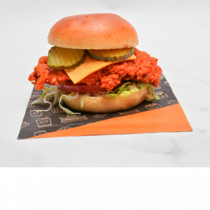 Crispy Buffalo Burger